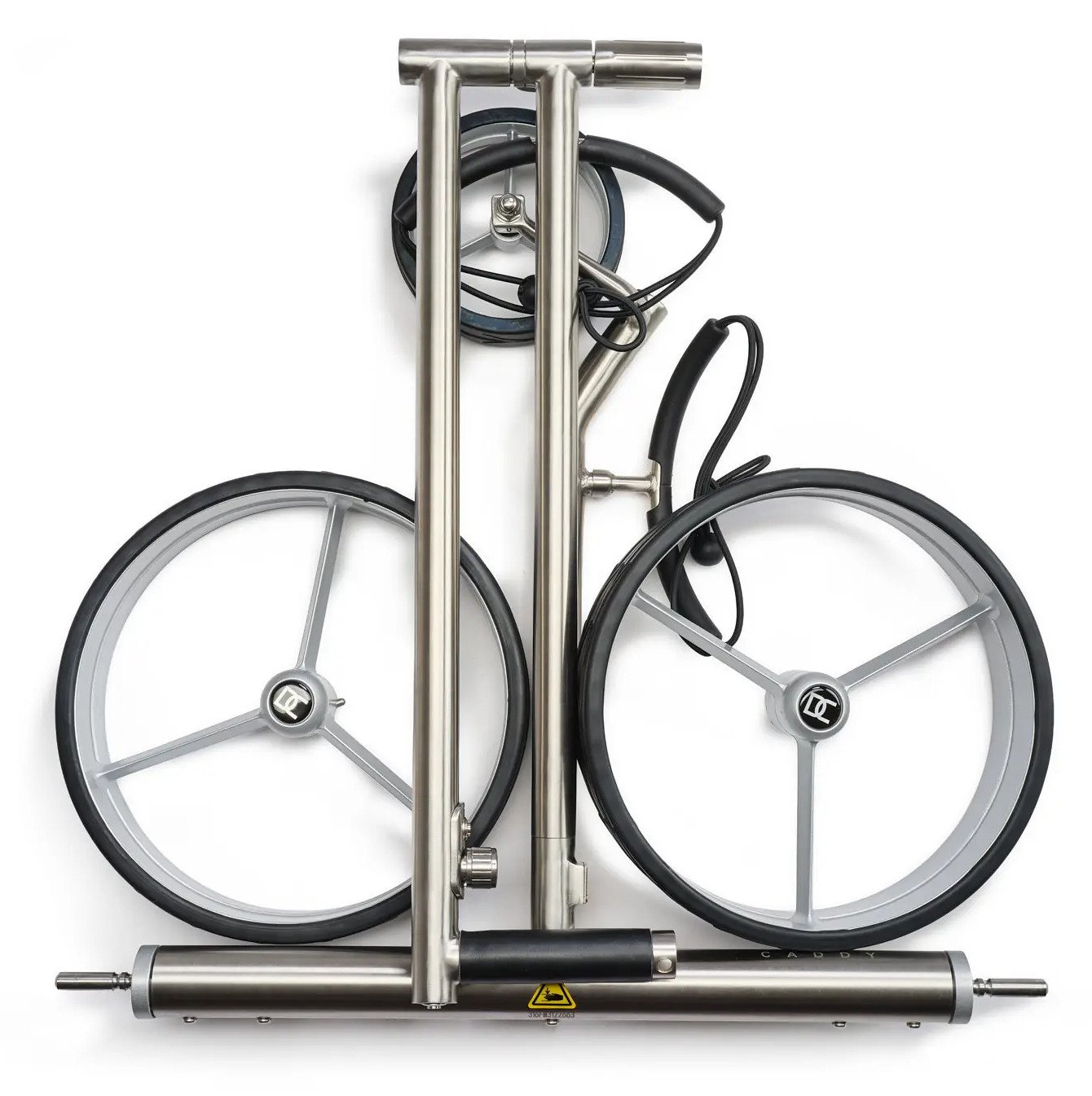 Davies Caddy Premium M Brush DHC chariot électrique, argent