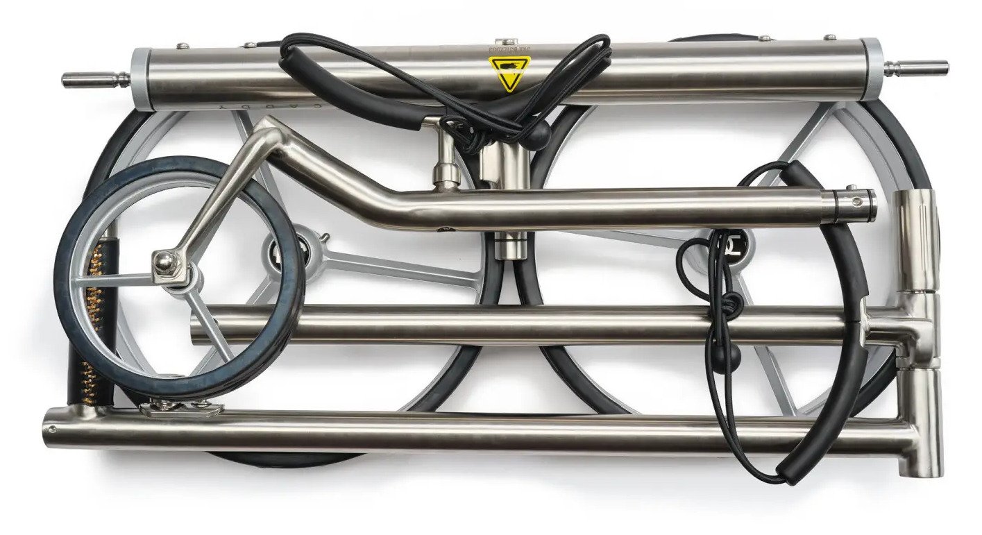 Davies Caddy Premium M Brush DHC chariot électrique, argent