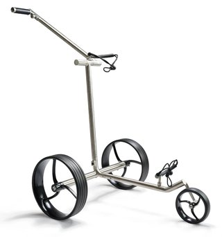 Davies Caddy Premium S Brush DHC chariot électrique, argent