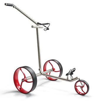 Davies Caddy Premium S Brush DHC chariot électrique, argent