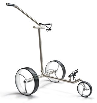 Davies Caddy Premium S Brush DHC chariot électrique, argent