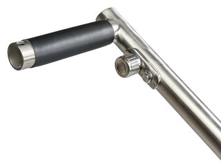 Davies Caddy Premium S Brush DHC chariot électrique, argent