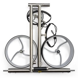 Davies Caddy Premium S Brush DHC chariot électrique, argent