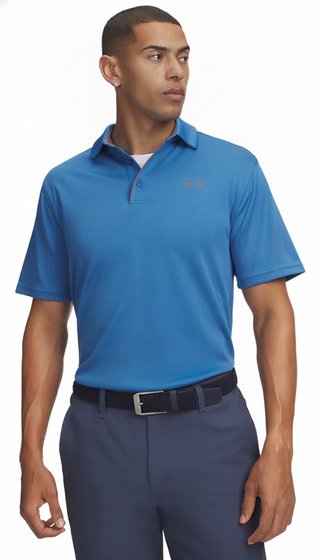 Under Armour Tech polo homme, bleu