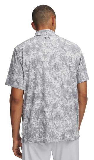 Under Armour Playoff 3.0 Printed polo homme, gris