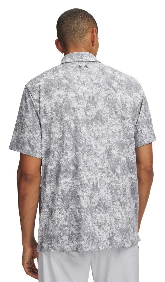 Under Armour Playoff 3.0 Printed polo homme, gris