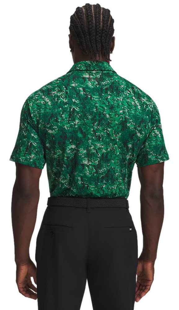 Under Armour Playoff 3.0 Printed polo homme, vert