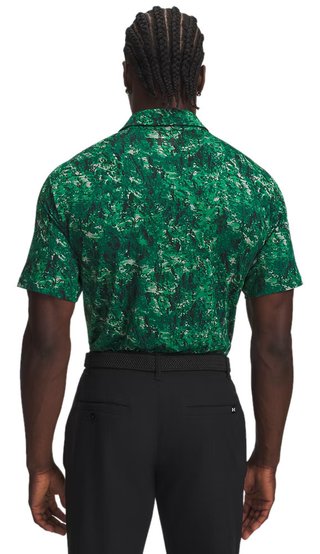 Under Armour Playoff 3.0 Printed polo homme, vert