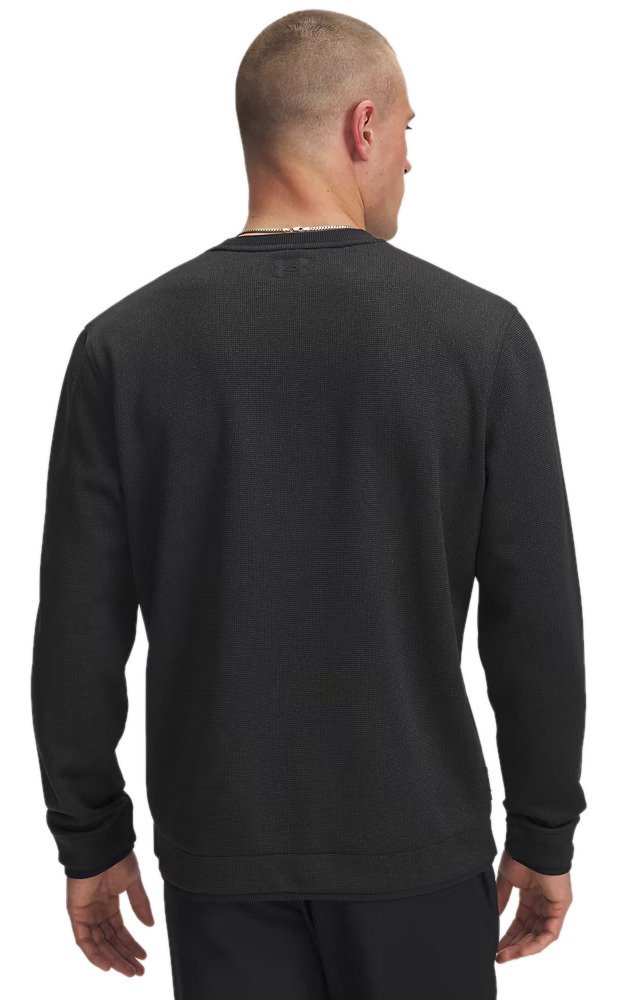 Under Armour Fleece Crew pull homme, noir