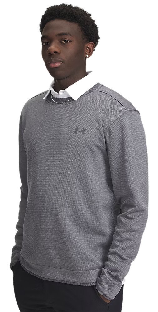 Under Armour Fleece Crew pull homme, castlerock