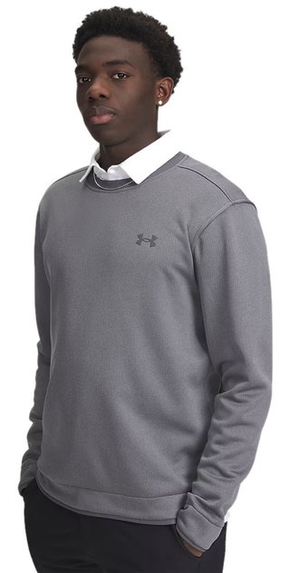Under Armour Fleece Crew pull homme, castlerock