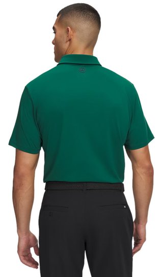 Under Armour ArmourDry polo homme, vert/midnight navy