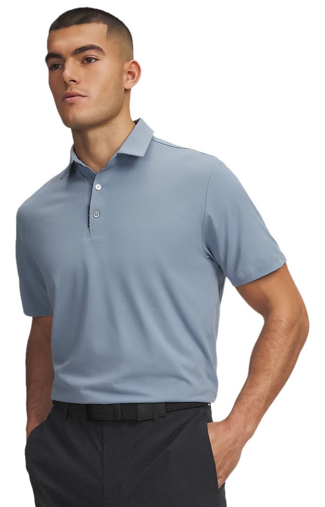 Under Armour ArmourDry polo homme, blue wind/midnight navy