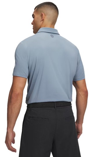Under Armour ArmourDry polo homme, blue wind/midnight navy