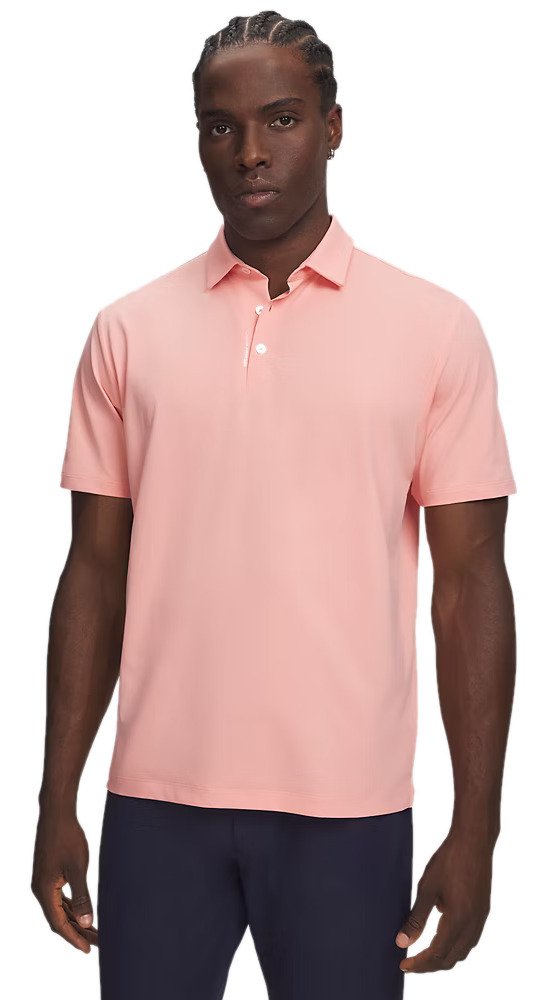 Under Armour ArmourDry polo homme, rose