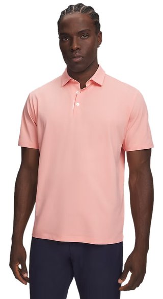 Under Armour ArmourDry polo homme, rose