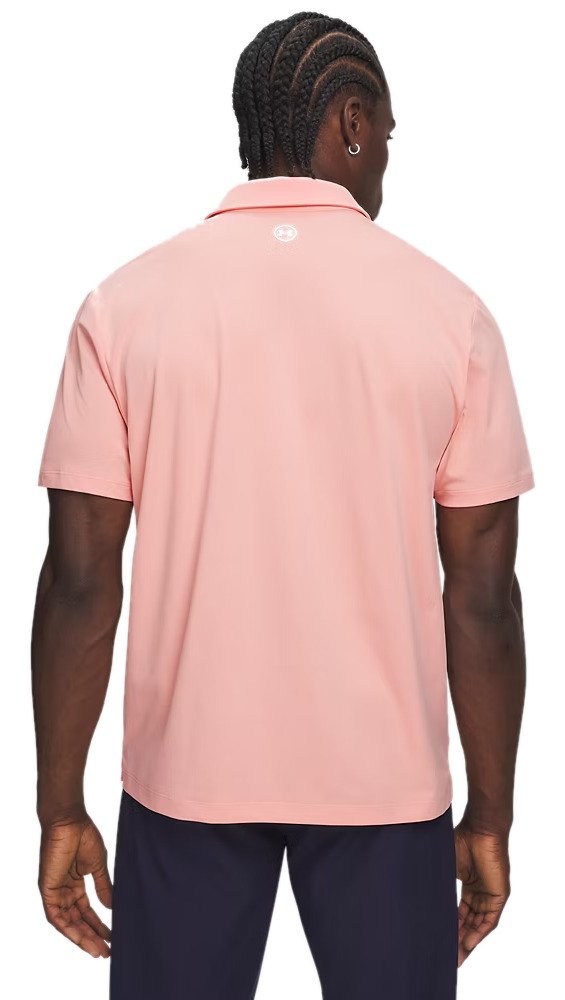 Under Armour ArmourDry polo homme, rose