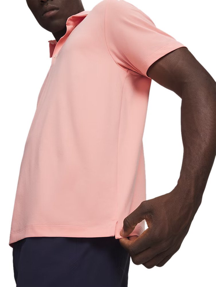 Under Armour ArmourDry polo homme, rose