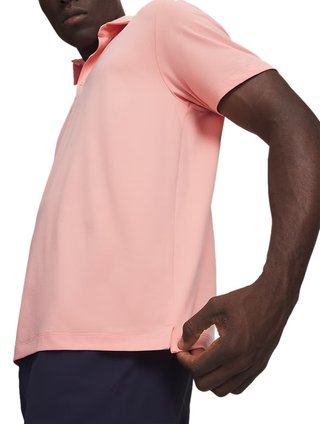 Under Armour ArmourDry polo homme, rose