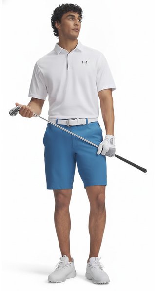 Under Armour Drive Tapered short homme, aegean blue/halo grey