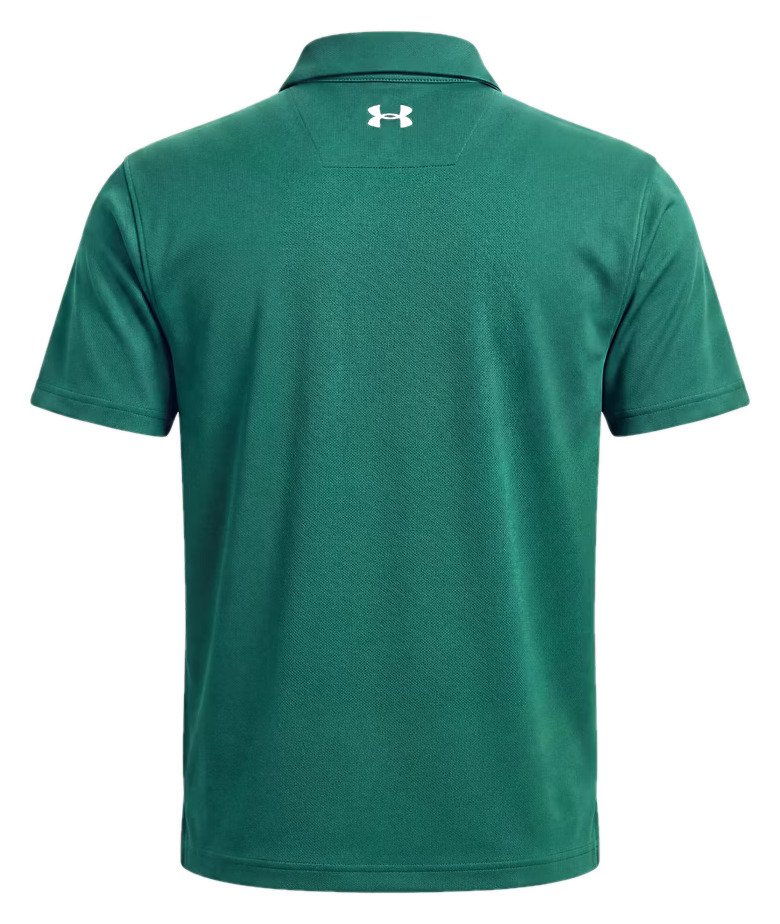 Under Armour Tee To Green Pique polo homme, campus ivy/blanc