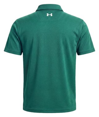 Under Armour Tee To Green Pique polo homme, campus ivy/blanc