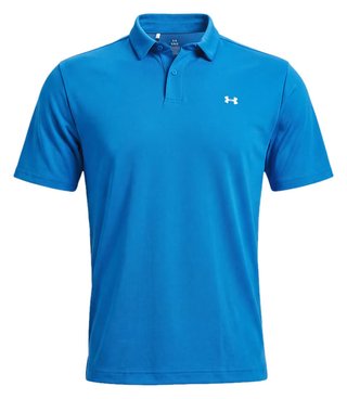 Under Armour Tee To Green Pique polo homme, aegean blue/blanc