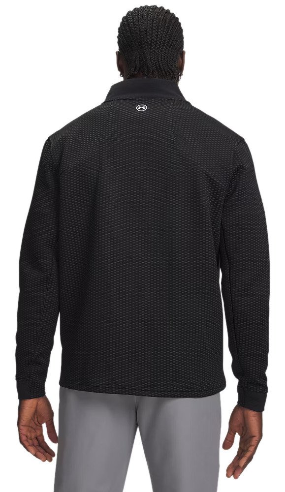Under Armour Drive Pro Hybrid FZ sweat homme, noir/blanc