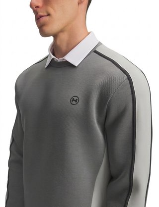 Under Armour UA Drive Crew couche intermédiaire homme, grise