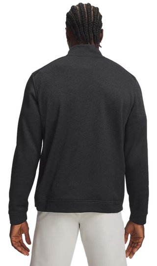 Under Armour Sweaterfleece Hybrid HZ sweat homme, noir