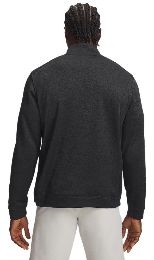 Under Armour Sweaterfleece Hybrid HZ sweat homme, noir