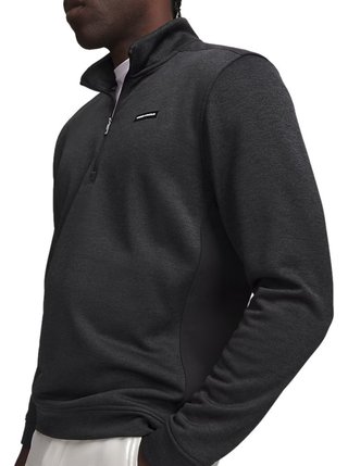 Under Armour Sweaterfleece Hybrid HZ sweat homme, noir