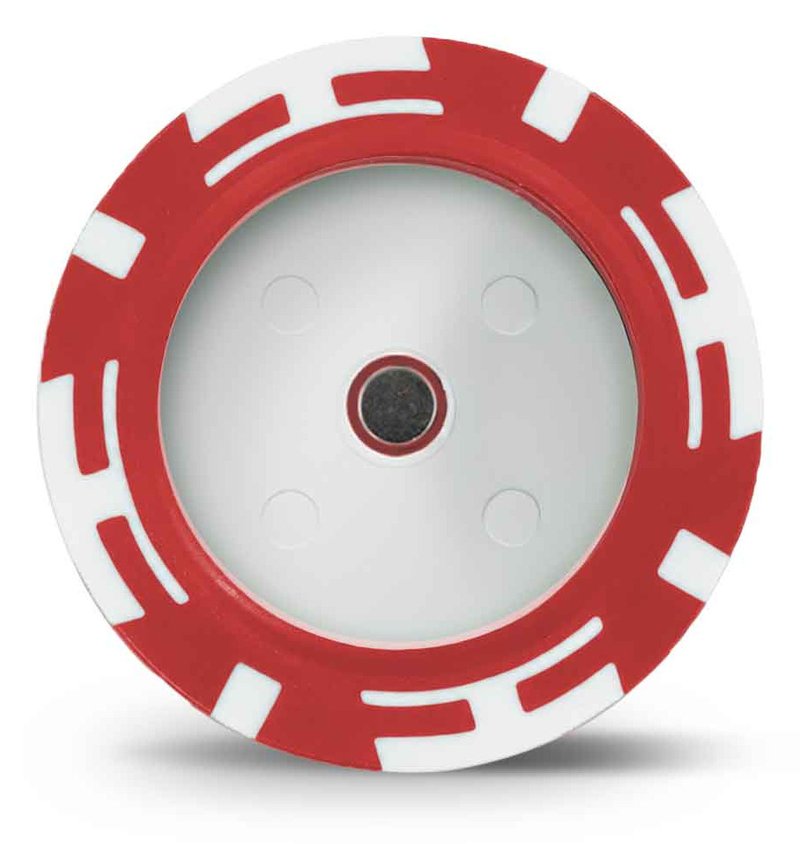 Masters Golf Poker Chip Disc Holder, rouge