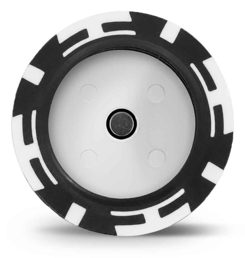 Masters Golf Poker Chip Disc Holder, noir