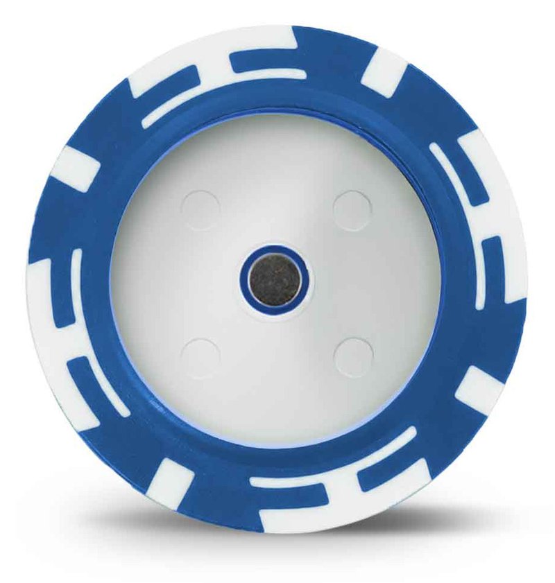Masters Golf Poker Chip Disc Holder, bleu