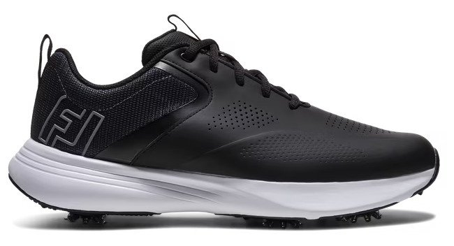 FootJoy Qualifier chaussures de golf homme, noir/blanc/gris