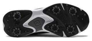 FootJoy Qualifier chaussures de golf homme, noir/blanc/gris