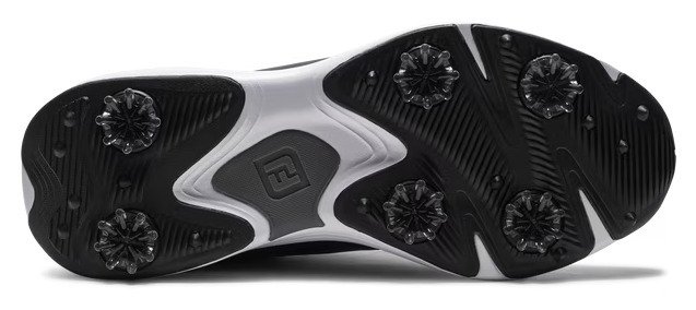 FootJoy Qualifier chaussures de golf homme, noir/blanc/gris