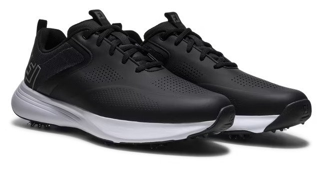 FootJoy Qualifier chaussures de golf homme, noir/blanc/gris