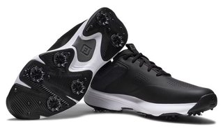 FootJoy Qualifier chaussures de golf homme, noir/blanc/gris