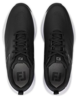 FootJoy Qualifier chaussures de golf homme, noir/blanc/gris