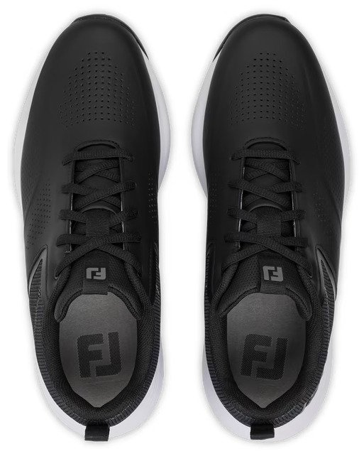 FootJoy Qualifier chaussures de golf homme, noir/blanc/gris