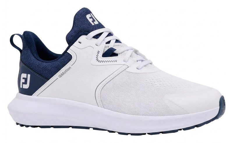 FootJoy Qmotion chaussures de golf homme, blanc/marine