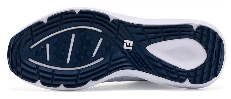 FootJoy Qmotion chaussures de golf homme, blanc/marine