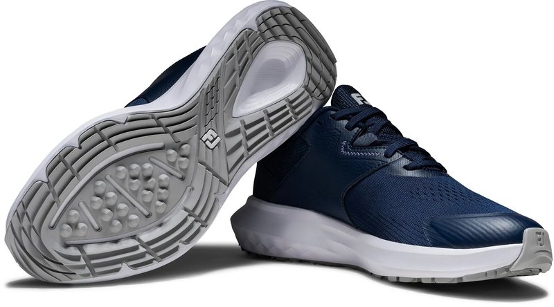 FootJoy Qmotion chaussures de golf femme, navy/bleu/violet