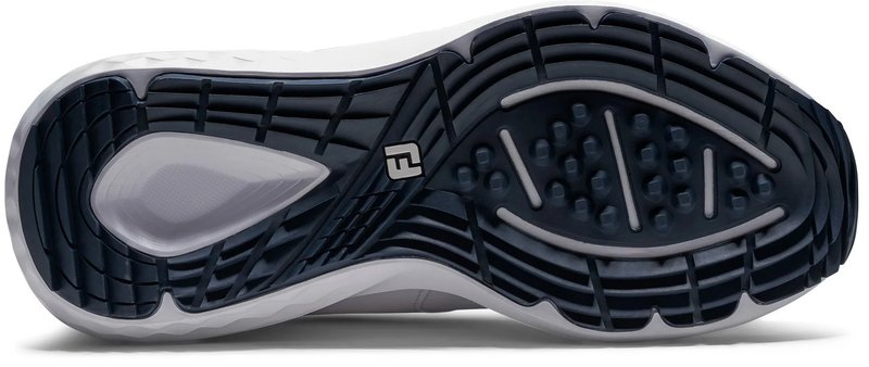 FootJoy Qmotion chaussures de golf femme, blanc/bleu/rose