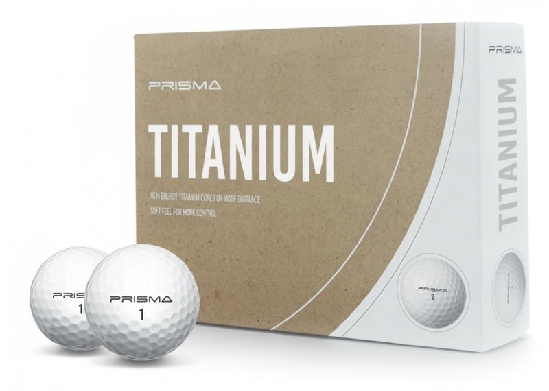 Masters Golf Prisma Titanium balles de golf (12 balles)