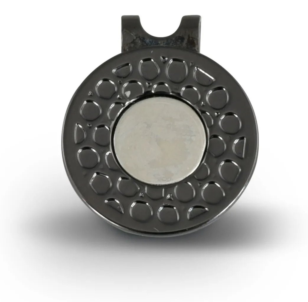 Masters Golf Deluxe Magnetic Hat Clip, or/gun metal