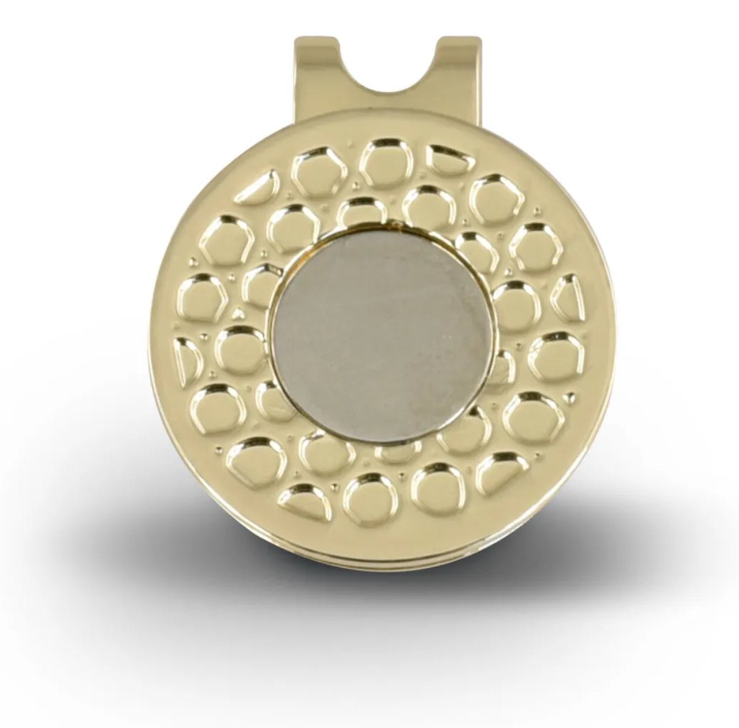 Masters Golf Deluxe Magnetic Hat Clip, doré