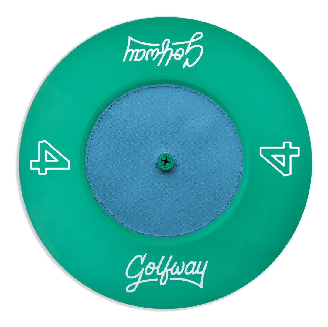 Masters Golf Golfway Play Hole Target, bleu
